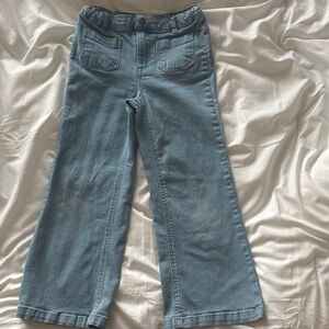Kids Jessica Simpson Blue Denim Wide-Leg Jeans